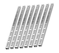 Kit di drenaggio francese in acciaio inossidabile da 2 4 6 8 confezione da 10 - Sistema di drenaggio sotterraneo for vialetti e giardini(7x3cm 8 Pcs)