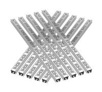 Kit di drenaggio francese in acciaio inossidabile da 2 4 6 8 confezione da 10 - Sistema di drenaggio sotterraneo for vialetti e giardini(15x5cm 10 Pcs)