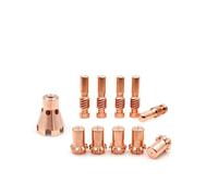 Kit di elettrodi e ugelli da taglio al plasma da 11 pezzi, compatibile con Procut serie 55/80 - punta KP2062-3B1, scudo KP2065, WSP-24005/WSP-24010