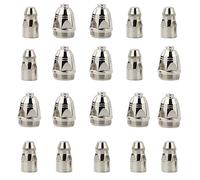 Kit di elettrodi per punte ugelli per taglierina al plasma BTC800DP per materiali di consumo torcia P-80 e taglierina P80 Aperture 1.7mm 10 sets