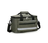 Kit Di Emergenza Portatile For Esterni,Organizer For Pronto Soccorso Ambulatoriale,Organizer For Flaconi Di Medicinali For Casa,Camion,Sport Ed Emergenze All'aperto(Green)