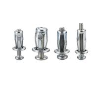Kit di espansione dado rivetto vite petalo M4 M5 M6 M8 15 pezzi argento ferro zinco for patente auto