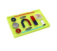 Kit Di Esperimenti Con Magnete A Ferro Cavallo E Bussola A Forma U Codice Colore, Set Esplorazione Fisica Del Campo Magnetico STEM For La Distribuzione Dei Poli Magnetici
