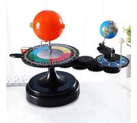 Kit di esperimenti di astronomia con stelo, modello ruotabile Terra | Dimostra i principi di rotazione/rivoluzione lunare/eclissi solare