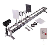 Kit di esperimenti ottici con banco in acciaio inox per laboratori di fisica, attrezzature didattiche educative