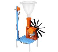 Kit di esperimenti scientifici, kit generatore di ruote idrauliche in plastica, esperimento scientifico per l'apprendimento della conversione dell'energia fai da te e educazione fisica, generatore di