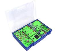 Kit di esperimenti sul circuito elettrostatico del motore aperto Fisica | Scatola da laboratorio scientifico for l'insegnamento educativo e l'esplorazione scientifica elettromagnetica