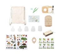 Kit Di Esplorazione Scientifica Per Bambini - Set Portatile Per L'apprendimento Del Microscopio Per Piante, Pacchetto Di Strumenti Per L'indagine Sulla Natura All'aperto | Regalo Educativo STEM Per La