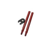 Massi - Prolunga per valvola 60 mm Rosso a 2 PCS - Piazze Questi, Accessori
