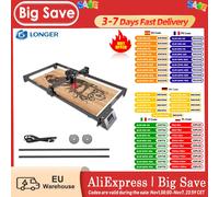 Kit di estensione dell'asse Y per incisore laser Ray5 più lungo, Ray5 5W/10W espandito da 400*400mm2 a 400*850mm2, maggiore efficienza di lavoro.