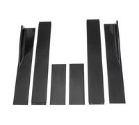 Kit di estensione for minigonne laterali da 2 m/78,7" universale compatibile con Lexus IS250 IS350 2006-2013, splitter for grembialatura, alette, accessori for il tuning dell'auto(Black)