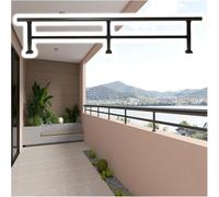 Kit di estensione for ringhiera del balcone, prolunga palo personalizzata | Estensione for recinzione da muro for muretto basso, copertura recinzione anti-scalata(80x40cm/31x16in)