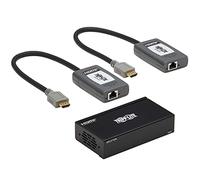 Kit di estensione HDMI a 2 porte via Cat6, splitter/2 ricevitori Pigtail - 4K 60 Hz, HDR, 4:4:4, PoC, 70 m