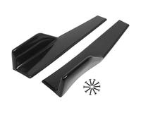Kit Di Estensione Paraurti Posteriore Universale Da 45Cm Auto Diffusore Alettone Copertura Grembiule Per Ford Per Mustang Per GT Per Shelby Minigonne Laterali Auto(Nero)