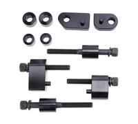 Kit di Estensione Pedana Del Conducente Nero per Motociclisti