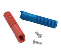 Kit di estensione per pali realizzato con materiali plastici resistenti che offrono una maggiore stabilità e compatibilità per l'uso domestico