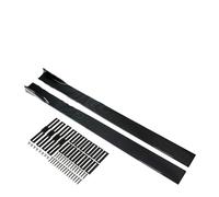 Kit Di Estensione Per Paraurti Laterali Spoiler Minigonne Labbro Pannello Sottoporta Per Mazda MX5 RX8 Per Miata Per CX-3 Da 78,7" Auto Minigonne Laterale(Fibra di carbonio)