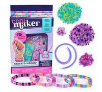 Kit di Estensione Stack'd Heishi Cool Maker con 1300 Perline e 40 Speciali per 15 Braccialetti