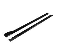 Kit Di Estensione Universale Per Minigonne Laterali Da 2 M/78,7" Per G37 Coupe Sedan Winglet Splitter Body Grembiule Estensione Splitter Labbro(Nero completa)