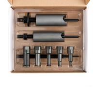 Kit di estrattori per cuscinetti da 12 pezzi per moto e bici elettriche, adatto per cuscinetti con diametro interno di 9 23 mm, con design a quattro punte e materiale in acciaio 45# trattato