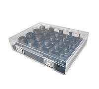 Kit di estrattori per viti trattate termicamente da 25 pezzi per rimuovere facilmente e rapidamente gli strumenti per rimuovere facilmente le viti spogliate, kit di estrattori a testa esagonale