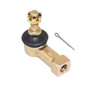 Kit di estremità del tirante M10*M12 Giunto sferico positivo e negativo Giunti sferici dello sterzo a bilanciere for ATV UTV for Honda Quad Bike Go Kart Completo(1 Pc Left)