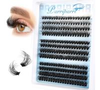Kit di extension per ciglia morbide e voluminose, 240 pezzi, 60D, 80D, 100D, fai da te, con pinzette (10-16 mm)