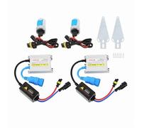 Kit di faro Xtevu Xenon, set di conversione H7 8000K, zavorra argento ultra sottile 12V 55W, kit di luce per auto, di aggiornamento del proiettore del veicolo