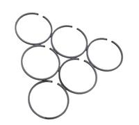 Kit di fasce elastiche for pistone da 4 o 6 pezzi da 38 mm x 1,5 mm, adatto for H36 136 137 141 142 235P 235R 232L 240RJ 240RBD, motosega, decespugliatore, tagliabordi 530029805(6PCS)