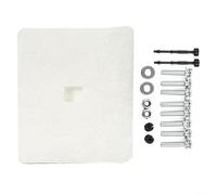 Kit di fascette stringitubo a vite di ricambio con filtro per HP60 e per pompe ad aria lineari HP80, comprese le parti di ricambio per la riparazione della pompa ad aria