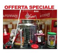 KIT DI FERMENTAZIONE BIRRA ACCIAIO INOX 18/10 FUSTO 30LT+ACCESSORI+MALTO COOPERS