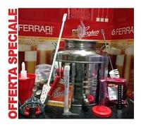 KIT DI FERMENTAZIONE BIRRA ACCIAIO INOX 18/10 FUSTO 30LT+ACCESSORI PROFESSIONALE