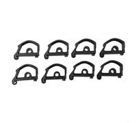 Kit di fermo gamba per banco da lavoro, adatto per WM425 e 79-032 | Per workmate WM225, blocca le gambe verso il basso, realizzato in acciaio resistente, finitura nera, 8 pezzi inclusi