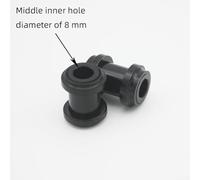 Kit di ferramenta per boccole ammortizzatore posteriore Rockshox per bicicletta con materiale in lega di alluminio che fornisce componenti di sospensione stabili e posteriori (8 mm x 38 mm)