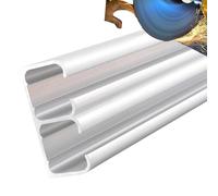 Kit di ferramenta per porta scorrevole da 330 cm, sistema di binari a rullo in acciaio con chiusura ammortizzata, ideale per armadio, camera da letto e decorazione della casa, facile installazione ed