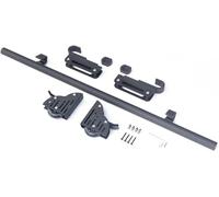 Kit di ferramenta per Scala Scorrevole telescopica da Biblioteca - Sistema di binari da 8,5 m con rulli di Guida Superiore/Inferiore e Freno per Un Movimento Fluido e Un Facile Accesso