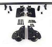 Kit di ferramenta per Scale scorrevoli per sistemi di Porte scorrevoli a Scomparsa e per biblioteche - Resistente, Regolabile, Facile da installare, Perfetto per l'arredamento di casa e uffi