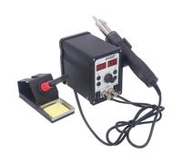 Kit di Ferro di Saldatura Digitale, Stazione Rilassazione del Pannello Trasparente a Basso Rumo (Plug 220v)