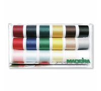 Kit Di Filati Da Cucito Madeira Aerofil No.120 - 18 Bobine Da 200m