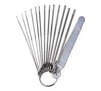 Kit di file per scanalatura per dadi per chitarra Set di archiviazione per aste per sega Strumento di riparazione per liutaio