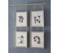 Kit di fili per appendere quadri con anelli a D, ganci flessibili per stampe su tela, decorazioni da parete e cornici