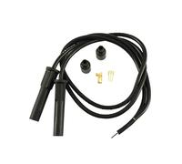 Kit di fili per candele pro comp da 8 mm nero universale per bobine di tipo pre-
