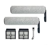 Kit di filtri a spazzola principale a rullo morbido compatibile per Trouver per K10 e per K10 Pro Wet Dry Aspirapolvere Materiale in nylon Include due spazzole Due filtri Uno strumento di pulizia