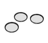 Kit di filtri a stella da 49 mm, filtro a stella sottile variabile, 3 pezzi, 4 punti, 6 punti, 8 punti, custodia per micro fotocamera SLR