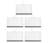 Kit di filtri di ricambio compatibili con Conga 7690 Immortal Max M Home Series Aspirapolvere Sistemi di filtraggio lavabili, bianco, confezione da 5