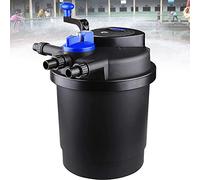Kit di filtri galleggianti per laghetti, filtro bio pressione pressurizzato per stagni di pesci koi, adatto per laghetti fino a 3 m³, soluzione efficiente per la pulizia dello stagno