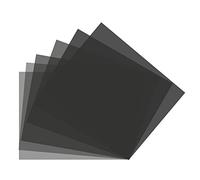 Kit di filtri in gel a densità neutra per illuminazione, 40,6 x 50,8 cm, ND3, ND6, ND9 per studio fotografico, video, torcia a LED, 6 confezioni