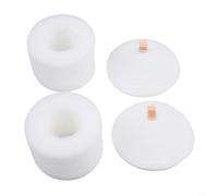 Kit di filtri in schiuma e feltro ZD550 compatibile con Shark For LiftAway lavabili, accessori per aspirapolvere per migliorare l'aria (2 set)