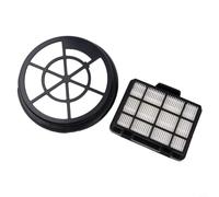 Kit di filtri per aspirapolvere, 1 filtro di protezione del motore, 1 filtro di scarico, filtro per Russell Hobbs RHCV1611 Compact XS Cilindro Aspirapolvere, filtro di protezione motore sostituisce