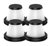 Kit di filtri per aspirapolvere per auto, accessori di ricambio lavabili compatibili con modelli Baseus A5 e A5 Air, con tecnologia per un'efficace cattura delle polveri sottili (confezione da 4)